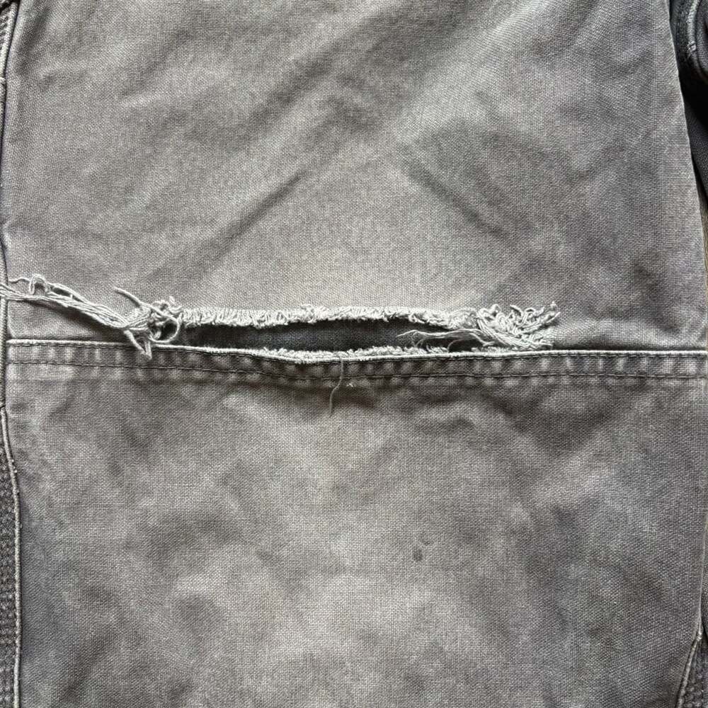 MK Faded Thrashed Gray Double Knee Pants - Picture 7 of 8